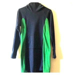 Women’s long Melanzana micro grid